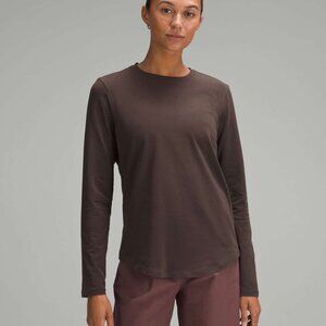 Lululemon Love Long Sleeve - NWT - Espresso- SIze 14